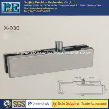 standardard customized stainless steel fabrication glass door top clamp